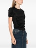 Pinko Martello Ruched-Detailing T-Shirt