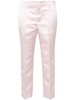 duchess-satin cropped trousers