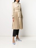 Vino pleated trench coat