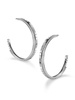 18kt white gold Ice Cub diamond earrings