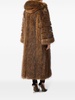 faux-fur coat