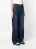 mid-waist wide-leg jeans