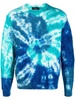 tie-dye virgin-wool jumper