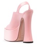 satin high-heel sandals