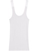 ribbed stretch tank top