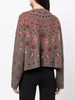 Makena floral-intarsia jumper