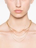 18kt yellow gold multi-chain necklace