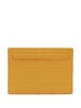 crocodile-effect leather cardholder