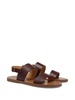 open-toe leather sandals