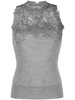 lace-detailing sleeveless top 