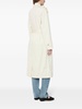 Layton button-detail oversize trench