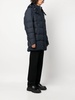 Cloud down-filled hooded parka