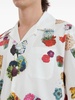 floral-print cotton shirt