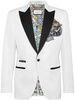 tattoo-appliqué blazer