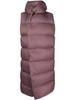 quilted hooded gilet