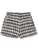 Lyle houndstooth shorts