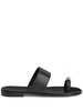 Norbert leather slides