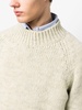 chunky-knit crew-neck jumper 