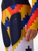 chevron-print compression leggings