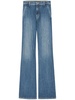 Anna mid-rise wide-leg jeans 