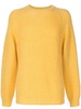 long-sleeve knitted jumper