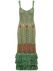 Viento Verde ruffled dress