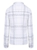 checked tie-strap shirt