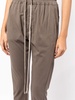 slim-cut cotton track pants