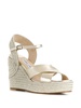 Dellena 100 Leather Wedge Sandals