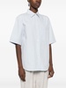 short-sleeve poplin shirt