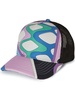 Vivara-print panelled cap