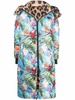 Iconic Plein reversible hooded coat