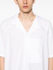 camp-collar short-sleeve shirt