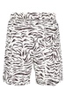 tiger-print swim shorts 