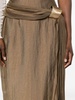 Caroline draped-detailed skirt