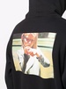 graphic-print hoodie