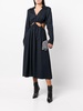 Lou cut-out shirt dress