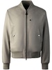 Hogan Leather Bomber Clothing