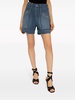 Jeliano high-waisted denim shorts 