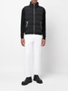 zip-up padded gilet 