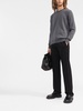 crew-neck cashmere jumper