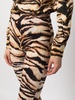 tiger-print high-waisted leggings