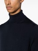 long-sleeve fine-knit wool jumper