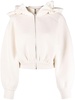 La Maille Crinoline ruffled hoodie