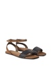 Monili-detail leather sandals