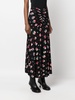 Nadira Nocturne-print maxi skirt