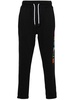 tapered cotton track pants