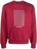 logo-print organic cotton sweatshirt