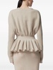 Vido peplum-waist jumper