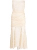 Schumen strapless maxi dress